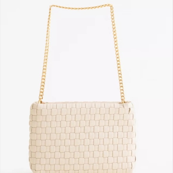 Abercrombie & Fitch Mini Vegan Leather Chain Bag - Picture 1 of 4